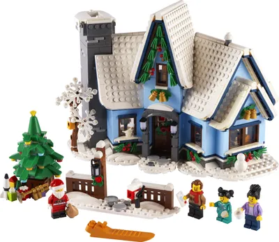 Produktbild von Lego, 10293 Der Besuch des Weihnachtsmanns, Bunt