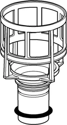 Produktbild von Grohe Sitz für Objekta-Spülkasten chrom - 42078000