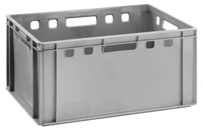 Image de Caisse à viande Euro grise Différentes tailles E1 / E2 / E3