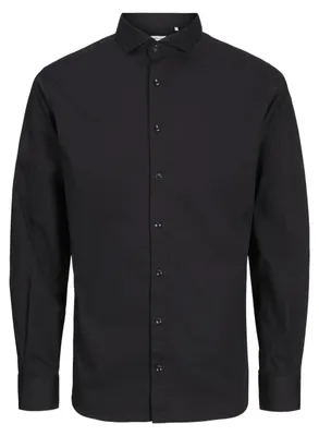 Produktbild von JACK & JONES JPRBLAJAXON Stretch Shirt L/S NOOS, Schwarz,M
