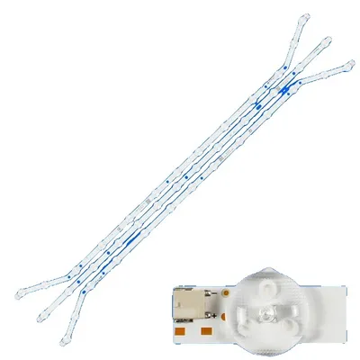 Immagine prodotto di Strisce di retroilluminazione a LED, compatibili con 40 modelli di TV, facile installazione, 13 13 13 LED, 15 pezzi per 5 TV