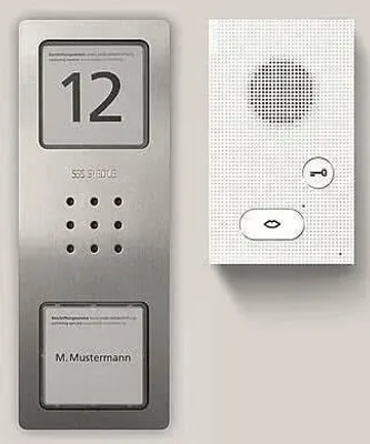 Produktbild von Siedle Audio-Set SET CAB 850-1 E/W Siedle Basic Edelstahl gebürstet