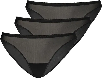 Zdjęcie produktu dla Teyli 3er Pack: Mesh Slip Agil Female 330-3 schwarz XL