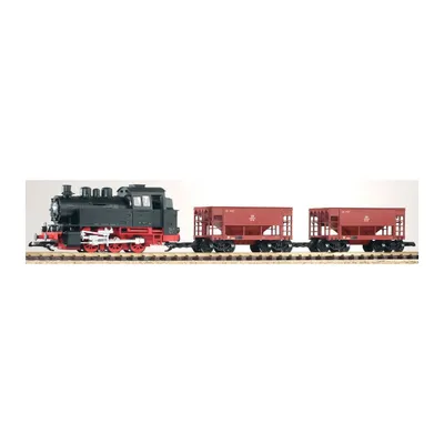 Produktbild von Piko 37100 - G Start-Set BR 80 mit 2 Schüttgutwagen