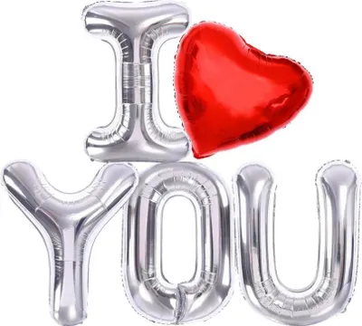 Immagine prodotto di Palloncino in foil I LOVE YOU San Valentino 76 cm