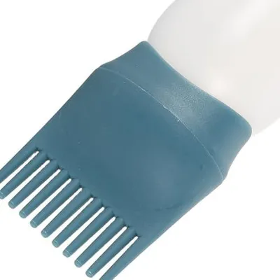 Produktbild von 3-Stück-Pack Haaröl-Spenderflaschen, 160 Ml, aus Kunststoff mit Wurzelkamm-Applikator für Haarfarbe und Shampoo zu Hause und auf Reisen