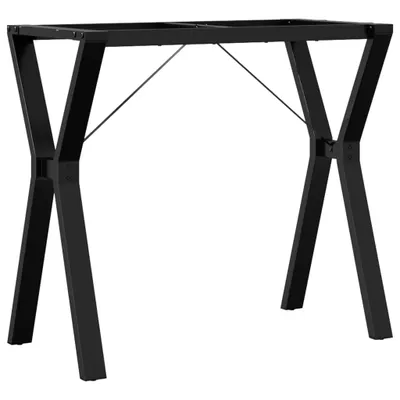 Immagine prodotto di Telaio Gambe a Y per Tavolo da Pranzo 80x40x73 cm in Acciaio