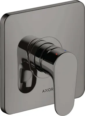 Produktbild von Einhebel-Brausemischer AXOR CITTERIO M Unterputz polished black chrome polished black chrome