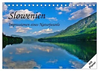 Produktbild von Slowenien - Impressionen eines Naturjuwels (Tischkalender 2027 DIN A5 quer), CALVENDO Monatskalender