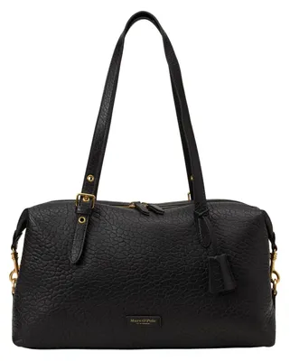 Produktbild von Marc O'Polo Leder Schultertasche Payla Shoulder Bag Black schwarz