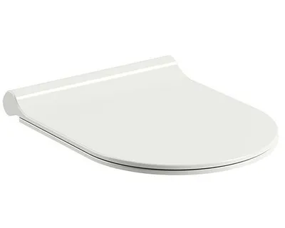 Produktbild von Ravak Chrome - WC-Sitz Uni Slim, mit SoftClose-Absenkautomatik, weiß X01550