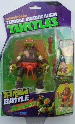 Produktbild von STADLBAUER Ninja Turtles Figur Throw N Battle Michelangelo 14091632