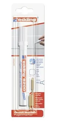 Produktbild von Edding 8200, Weiß, Weiß, Rundspitze, Rechteck, 2 mm, 4 mm