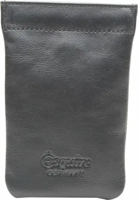 Zdjęcie produktu dla Etui na klucze Esquire Leather Key Holder Logo Quick czarne czarne