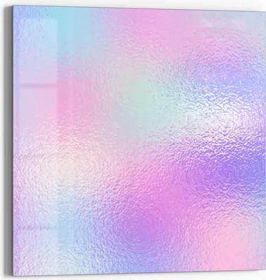 Produktbild von DEQORI Magnettafel Glas 50x50 cm 'Milchglas vor Pastell' beschreibbar Whiteboard