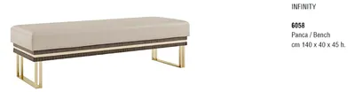 Produktbild von Ottomane Chaiselounge Sitzbank Textil Designer Hocker Fußhocker Beistellhocker