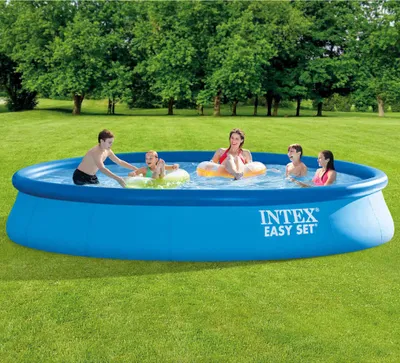 Produktbild von INTEX Schwimmbecken Easy Set mit Filtersystem 457x84 cm