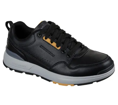 Produktbild von Skechers Herren Schnürschuhe Sportlich Gummisohle schwarz