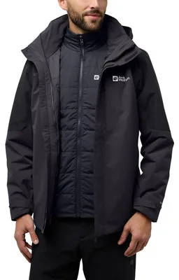Produktbild von Jack Wolfskin Herren Romberg 3in1 Jkt M, Phantom, XXL EU