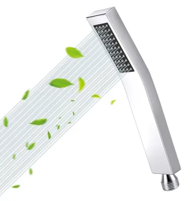 Produktbild von Handbrause Edelstahl 304 Hochdruck Selbstreinigend Wassersparend