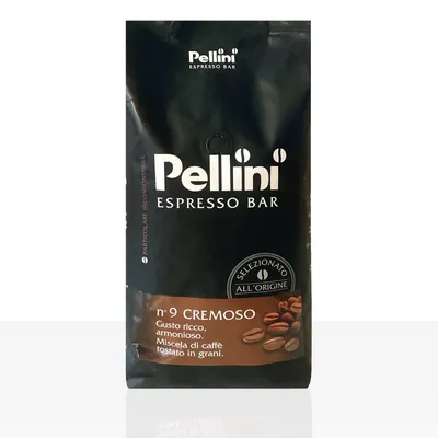 Produktbild von Pellini Espresso Bar N° 9 Cremoso 6 x 1kg Kaffeebohnen