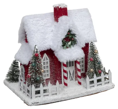 Produktbild von Weihnachtsmannhaus, 24 x 18,5 cm