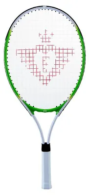 Image de raquette de tennis 25 pouces vert avec deux balles