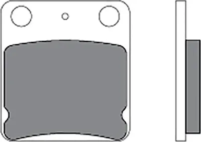 Image de Plaquettes de frein Galfer - métal fritté