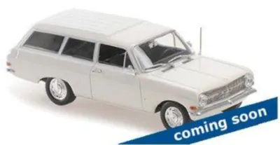 Obrázok produktu pre OPEL Rekord A Caravan 1962 biely, MXC940041010, mierka 1/43, MAXICHAMPS