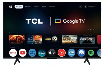 Produktbild von TCL 50P71K, 127 cm (50"), 3840 x 2160 Pixel, QLED, Smart-TV, WLAN, Aluminium