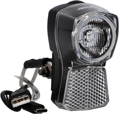 Immagine prodotto di Faro anteriore a LED per bicicletta, 100 lux, luce intensa