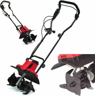Image de Motobineuse Bineuse de sol Fraise de sol 55753 Bineuse de jardin 1000W Fraise de jardin Broyeur 1kW