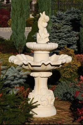 Image de Fontaine décorative Fontaine sculpture Décoration Jardin Fontaine Nouveau 160cm