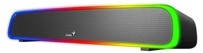 Productafbeelding van Genius USB SoundBar 200BT, luidspreker, soundbar, 4W, RGB-verlichting, Bluetooth, 3,5mm jack, USB, zwart