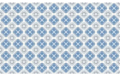 Obrázek produktu pro Samolepicí nálepky na obklady do kuchyně a koupelny – 60 nálepek ve stylu Azulejos Mina – 60 nálepek, 20 x 20 cm