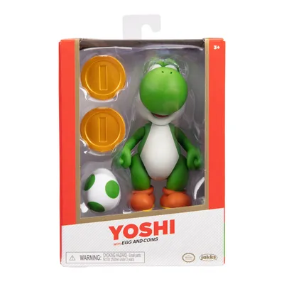 Produktbild von Super Mario - Yoshi Münzen 10 cm Figur (Sammlerbox)