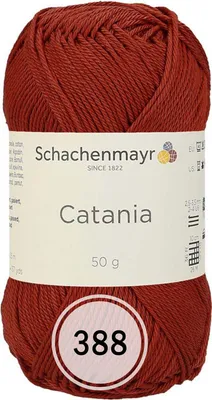 Immagine prodotto di Schachenmayr Catania, 50g Terracotta Handstrickgarne