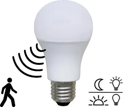 Produktbild von Bioledex LED Lampe E27 Sensor HF Bewegungsmelder Warmweiß 9W wie 75W