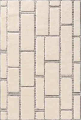 Produktbild von Interiyou Teppich Verona Cream/Grau A5 250x350 cm