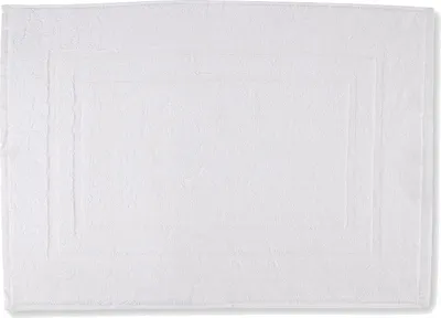 Produktbild von HYGOSTAR Badvorleger 500 x 700 mm aus Baumwolle weiß