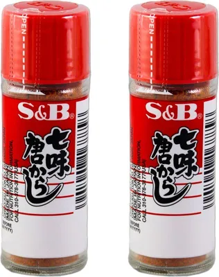 Produktbild von Doppelpack S&B japanische Gewürzmischung Nanami Togarishi (2x 15g) | Shichimi | Würzpulver mit sieben Gewürzen