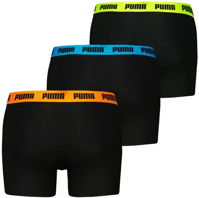 Image de Boxers Puma Everyday, lot de 3, multicolores, taille XL, homme, multicolores, taille XL