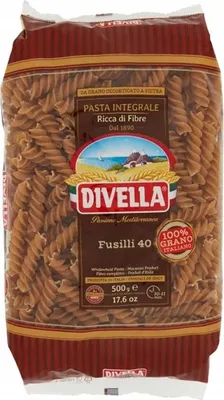 Zdjęcie produktu dla Makarony Pełnoziarnisty Fusilli 500g - Divella
