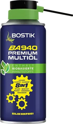 Produktbild von Bostik BA940 Premium Multiöl 8 in1 Multifunktionsöl 150ml Spray