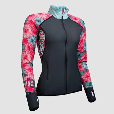 Produktbild von FreiSein HillsDownJacke grau/pink S