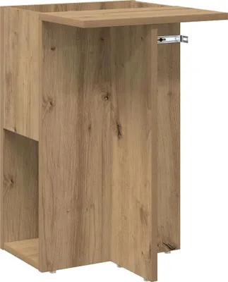 Immagine prodotto di vidaXL Tavolino Artisan in rovere 35 x 40 x 55 cm Materiale a base di legno