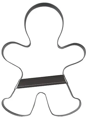 Productafbeelding van Gemberkoekjesvorm Met Staal - 20.5 cm