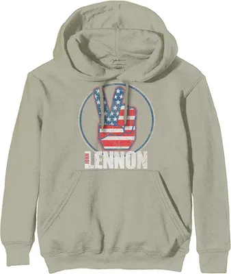 Produktbild von John Lennon - Kapuzenpullover für Herren/Damen Uni RO5582 (XL) (Sand)