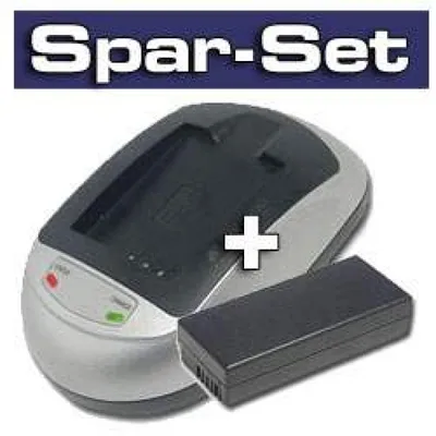 Obrázok produktu pre Ekonomická sada nabíjačky vrátane batérie vhodná pre Sony NP-FC10, NP-FC11