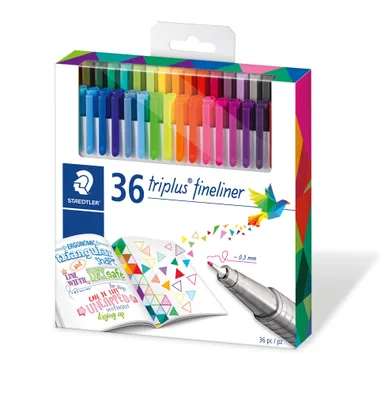 Image de STAEDTLER® 334 C36 Fineliner triplus 36ST
